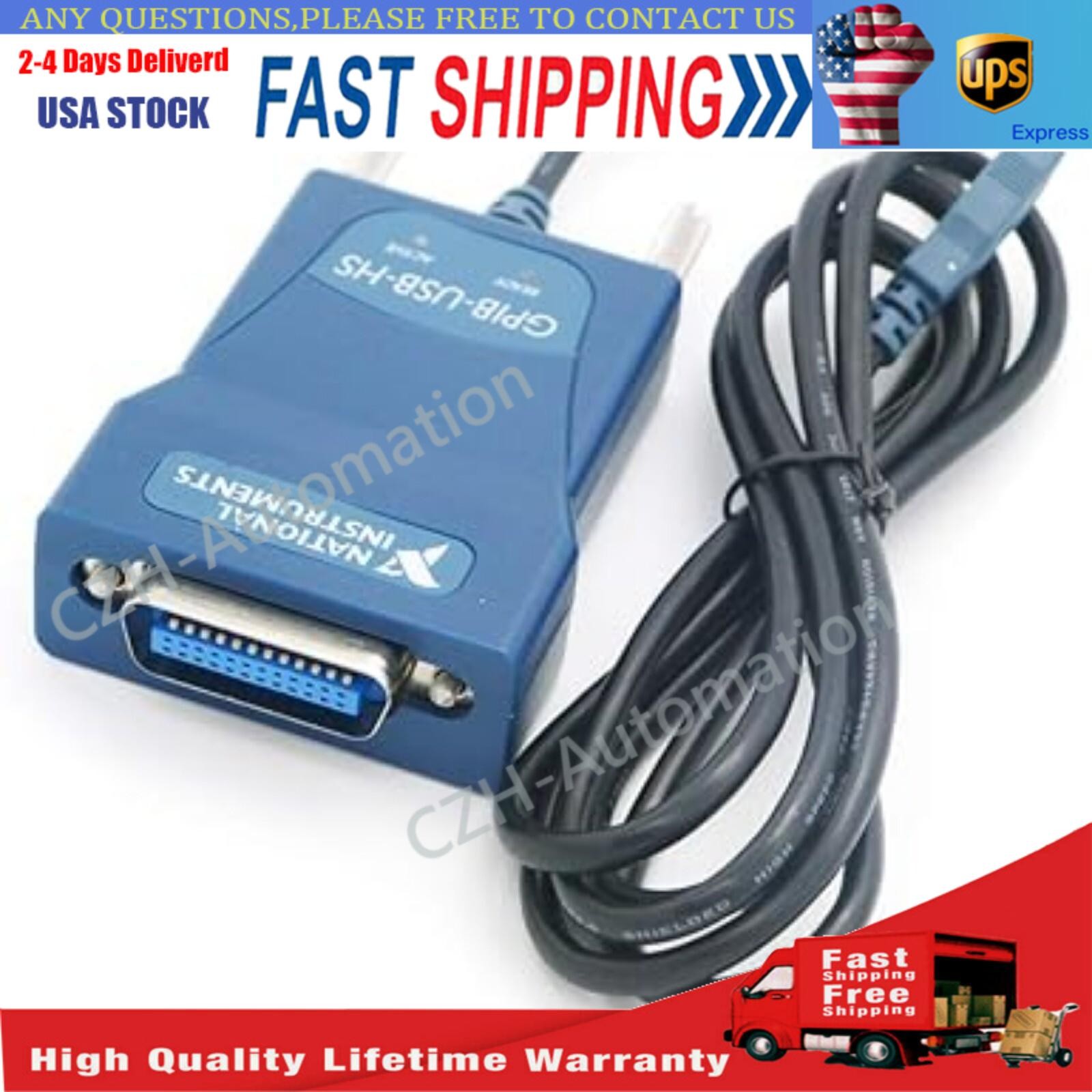US Free TAX NEW NI GPIB-USB-HS GPIBUSBHS GPIB Instrument.