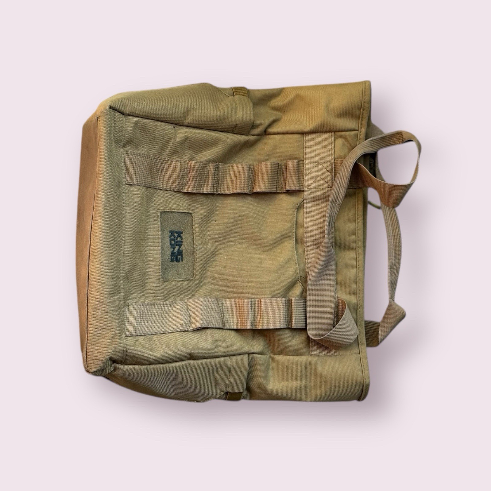 King Kong Core15 Tote Gym Bag Desert Brown Tactical Workout 15L Laptop Sleeve