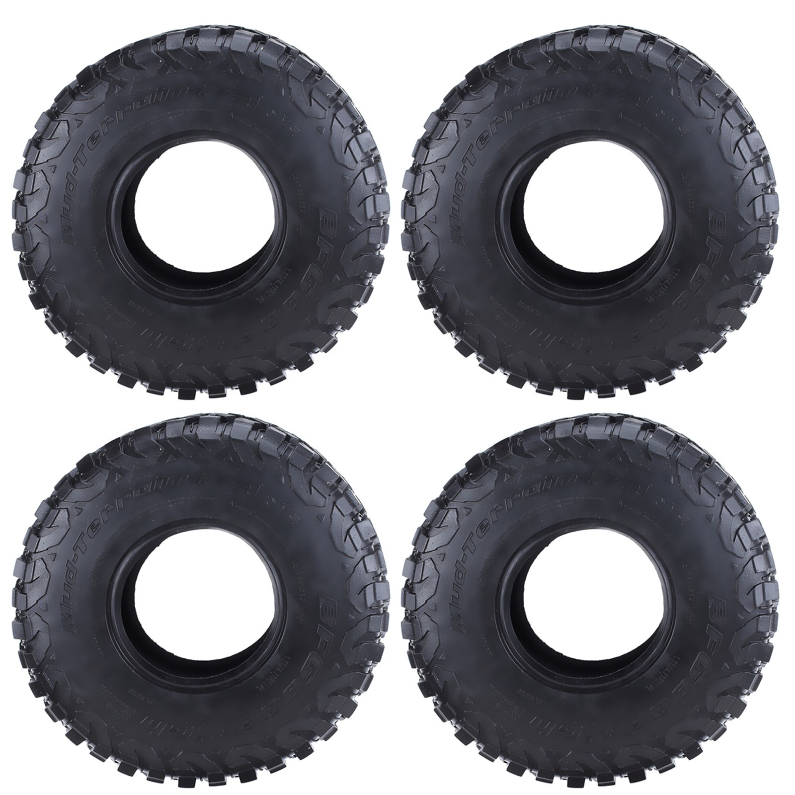 2Pair 2.2" Tires Cover W/ Foam Insert For Axial SCX10 TRX4 D90 90046 1/10 RC Car