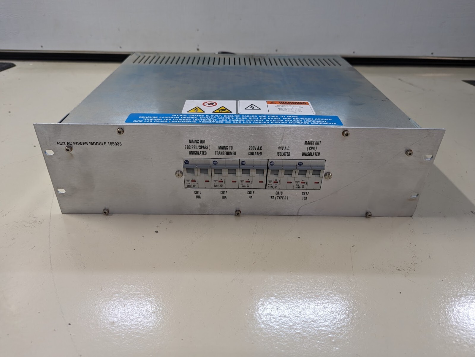DEK Infinity M23 AC Power Supply Module 155938