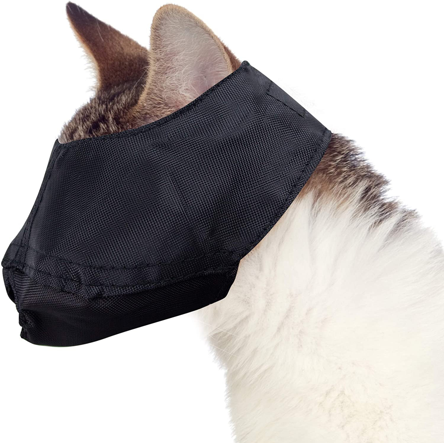 Gentle and Soft Cat Muzzle for Grooming Nylon - Small