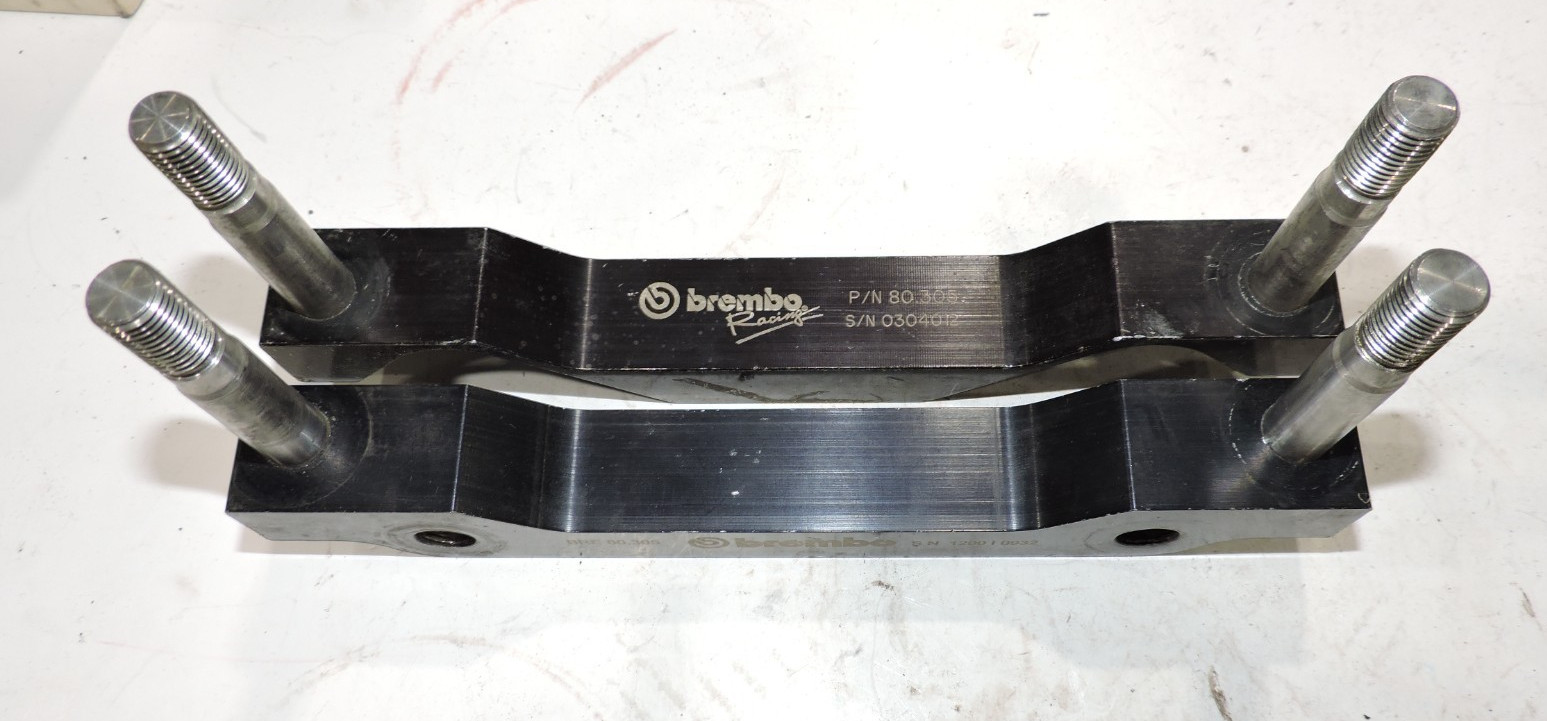 Brembo front brake caliper radial mounts aluminum 7 1/8" pattern NASCAR ARCA