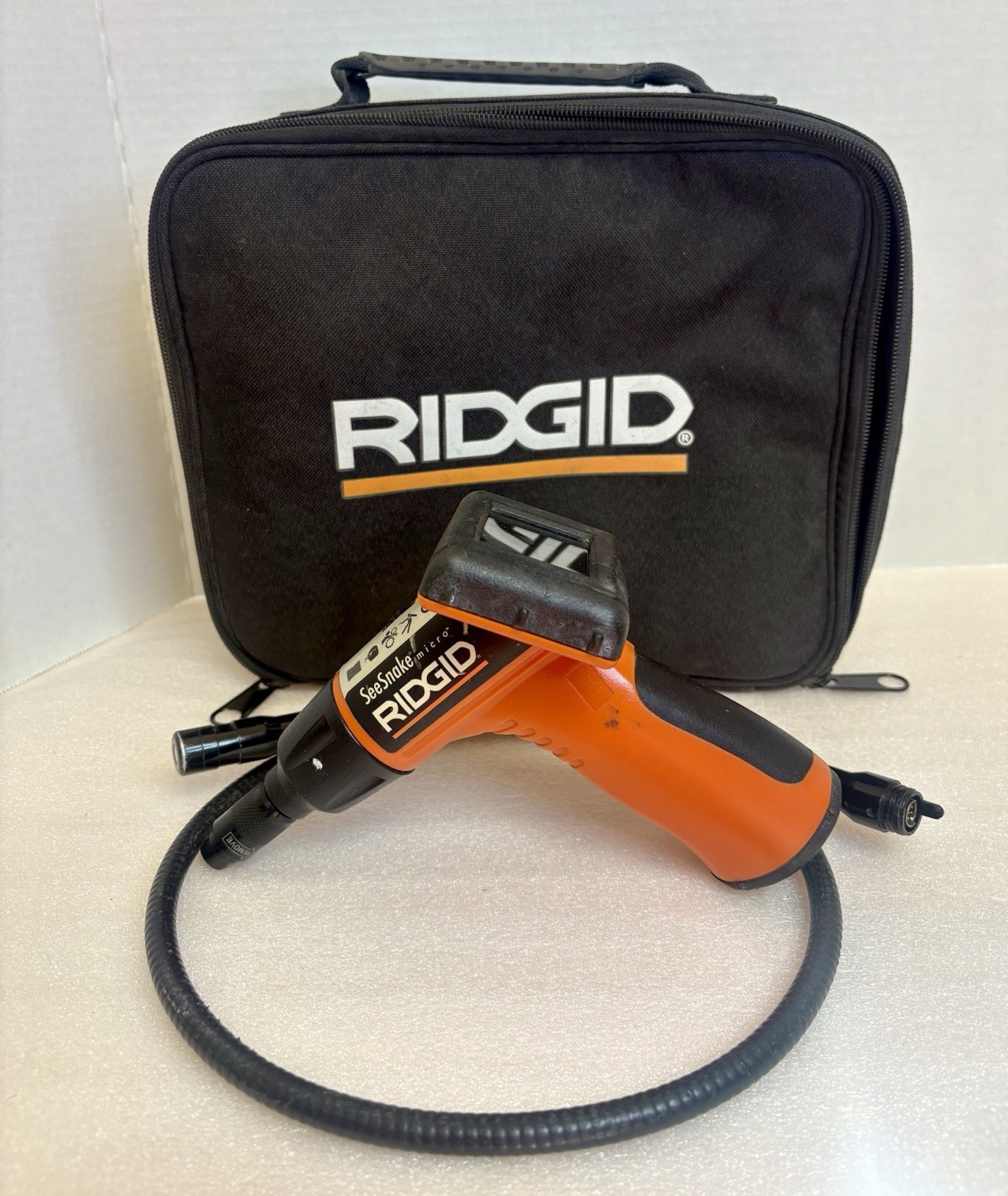 RIDGID SeeSnake Micro Inspection Camera with Case. No Manual.