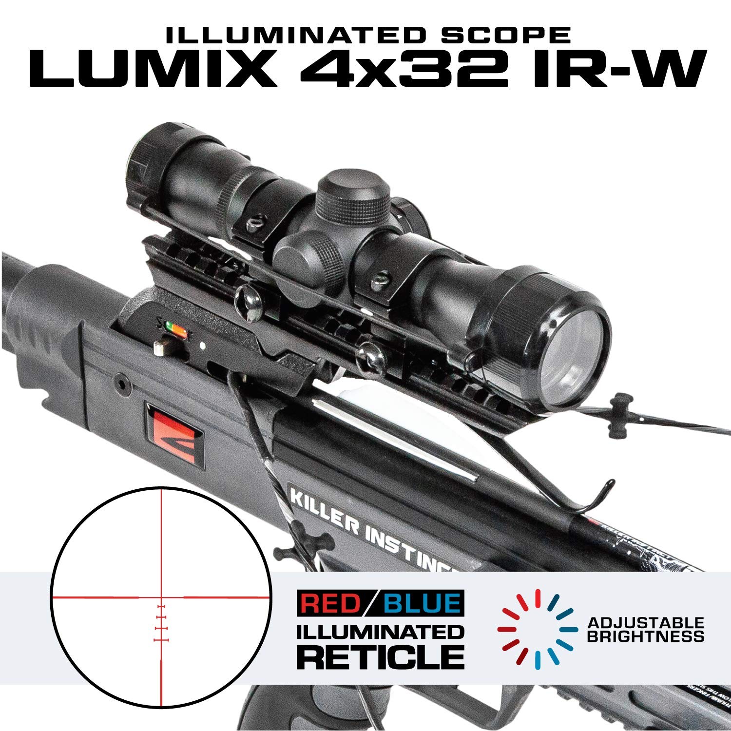 Burner 415 FPS Crossbow Package (Gray Camo)