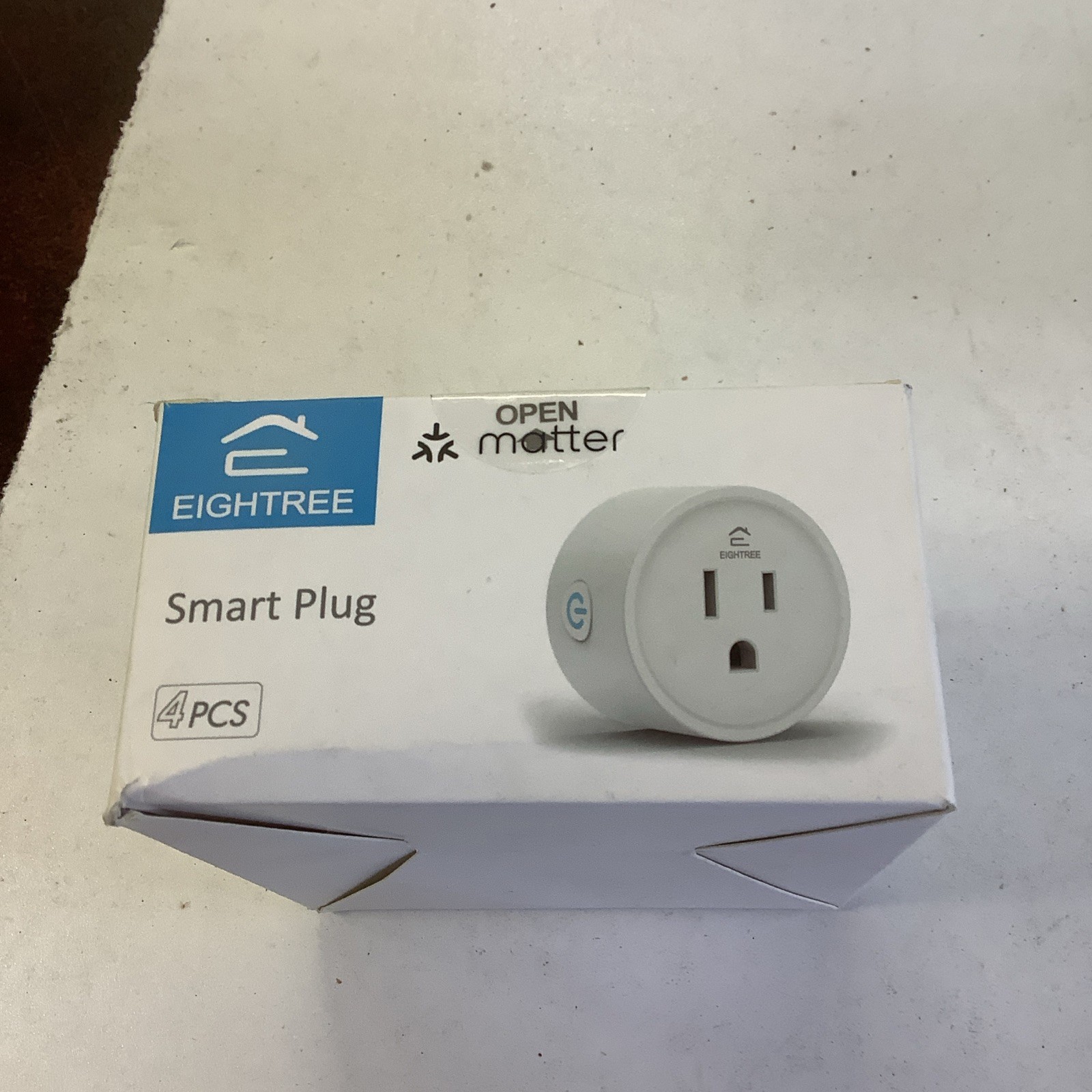 EIGHTREE Smart Plug ET06 WiFi Outlet 2.4GHz – 4 Pack, Works with Alexa & Google