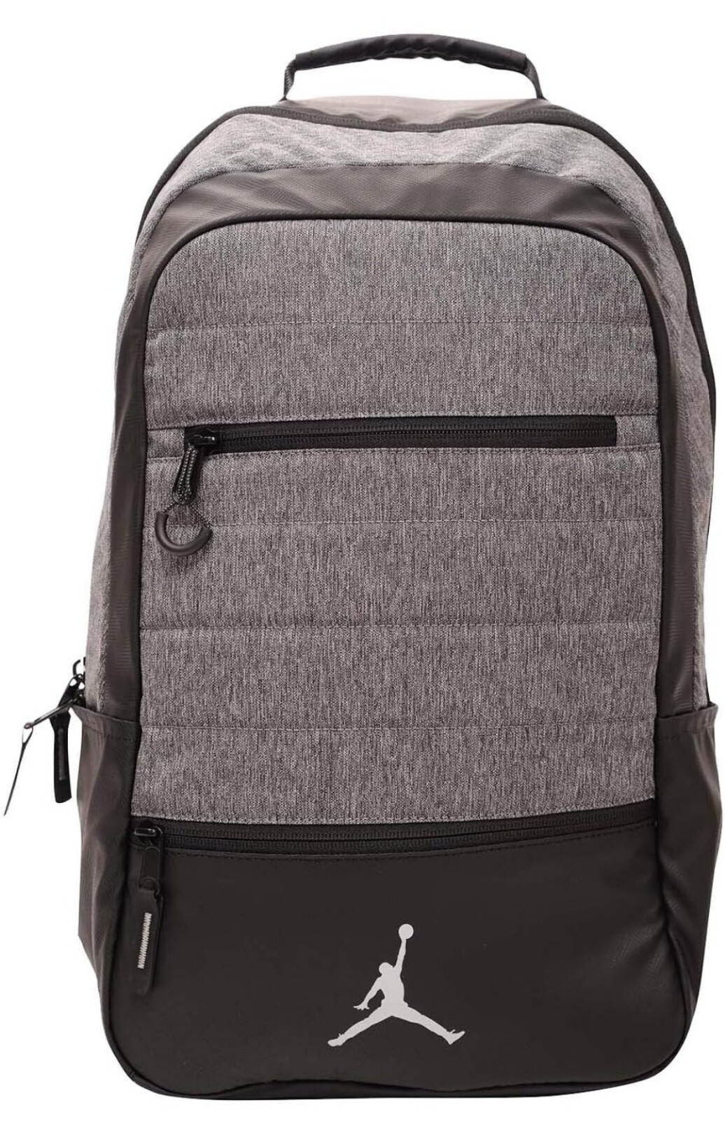 Backpack-Nike Air Jordan Airborne Large Bag School Travel Casual Black/Grey