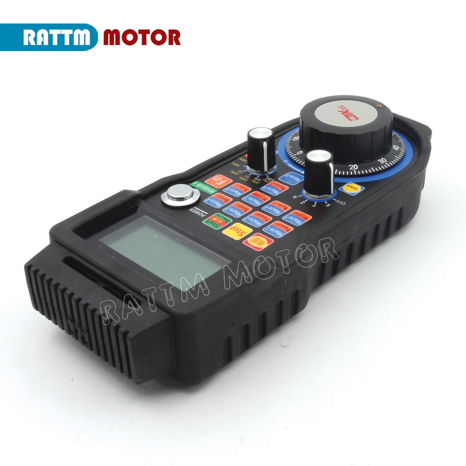 【USA】4 Axis MPG Wireless Handwheel USB Receiver MACH3 Control For CNC Machine