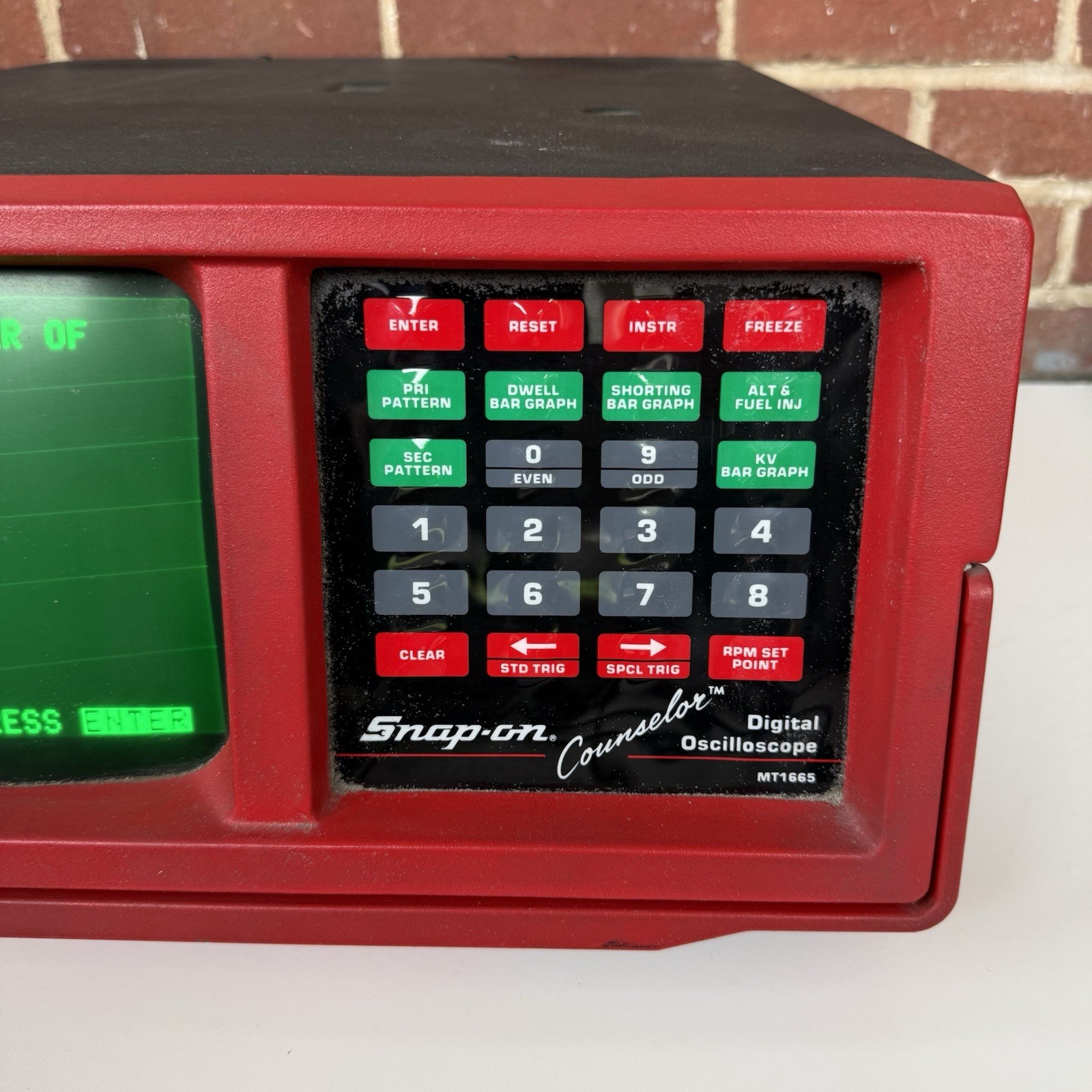 Snap-on MT1665 Counselor Digital Automotive Oscilloscope & Engine Analyzer