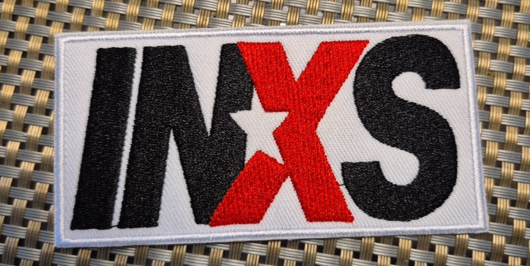 INXS (band) Embroidered Patch Iron-On Sew-On US shipping