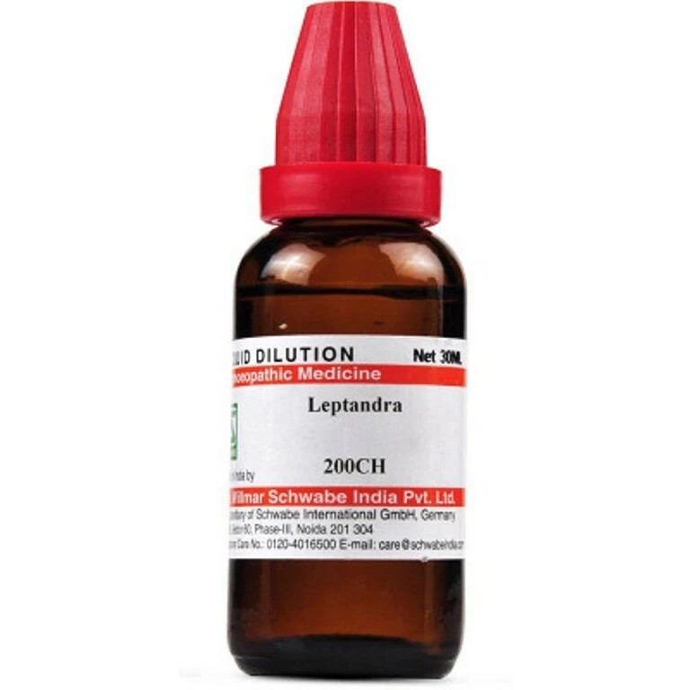 Willmar Schwabe India Leptandra 200 CH (30ml) Homeopathic Drop & Remedies