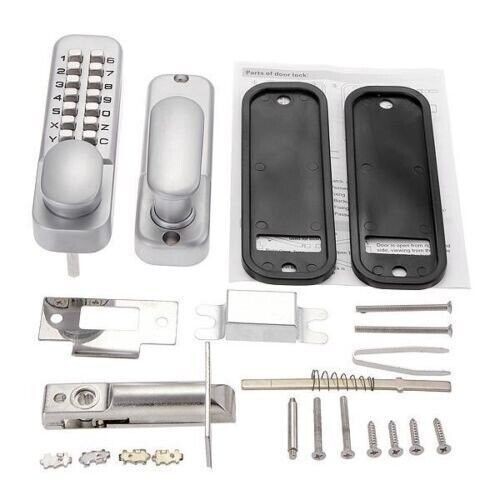 Lock Gate Mechanical Door Digital Button Keypad Waterproof Keyless Code Set ╏