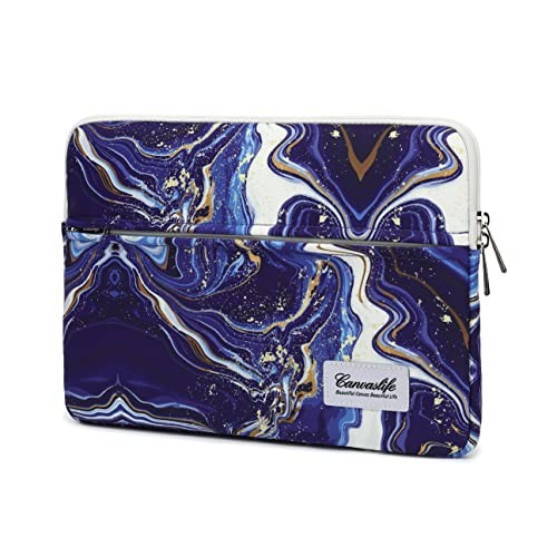 Laptop Sleeve 15 Inch 15 Case and 15.6 Laptop Bag 15 inch/15.6 inch Blue Marble