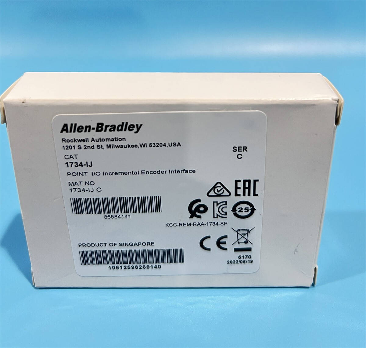 Allen-Bradley 1734-IJ POINT I/O 5V DC Encoder Interface Module US FREE TAX