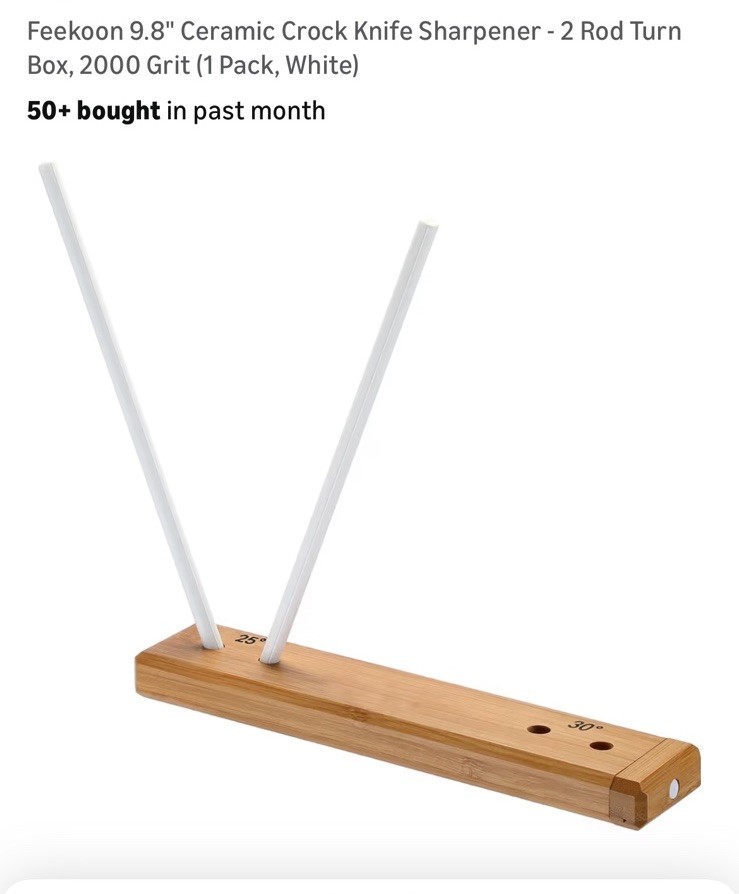 Feekon 9.8” Ceramic knife Sharpener