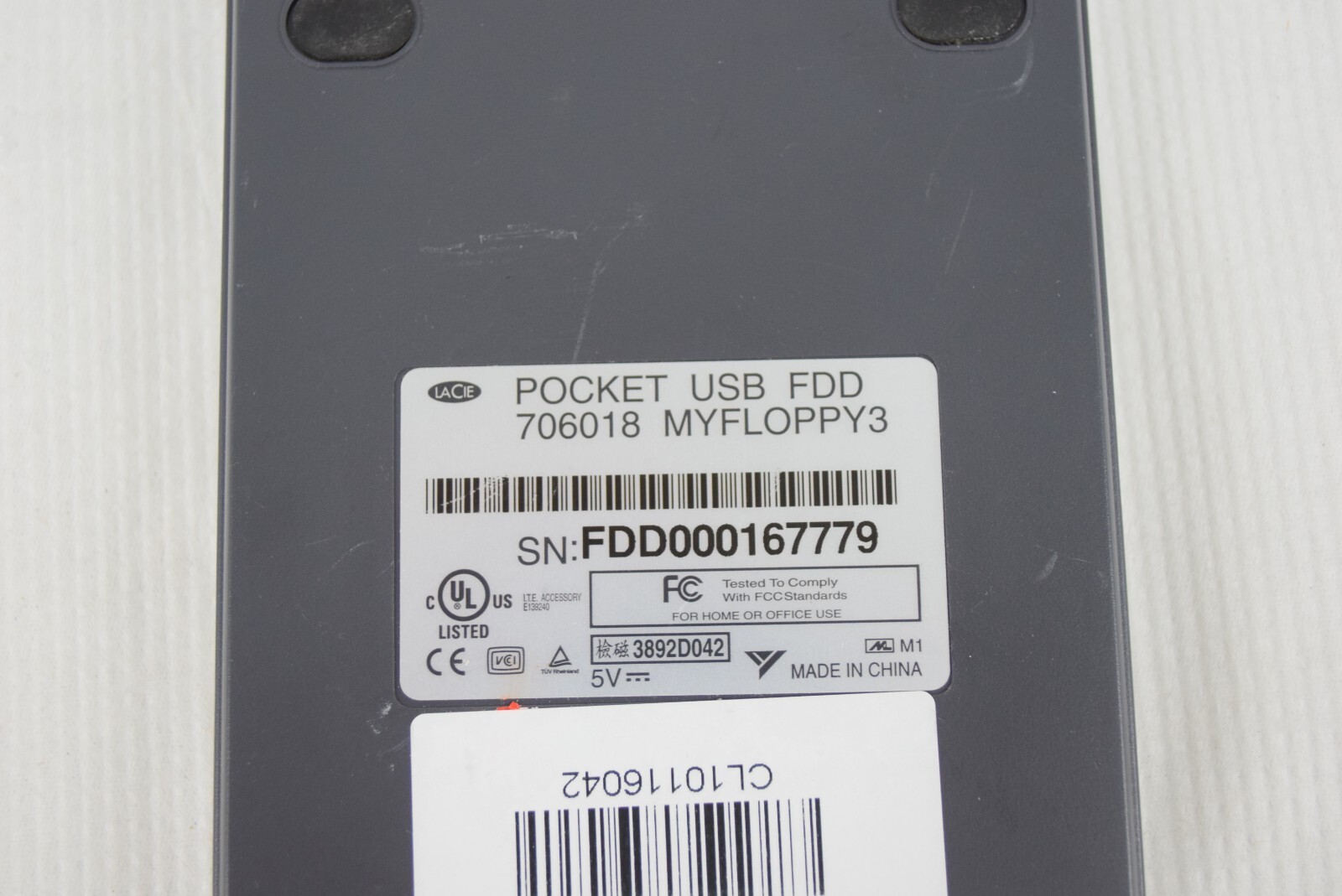 Lacie 706018 MyFloppy3 Pocket USB FDD