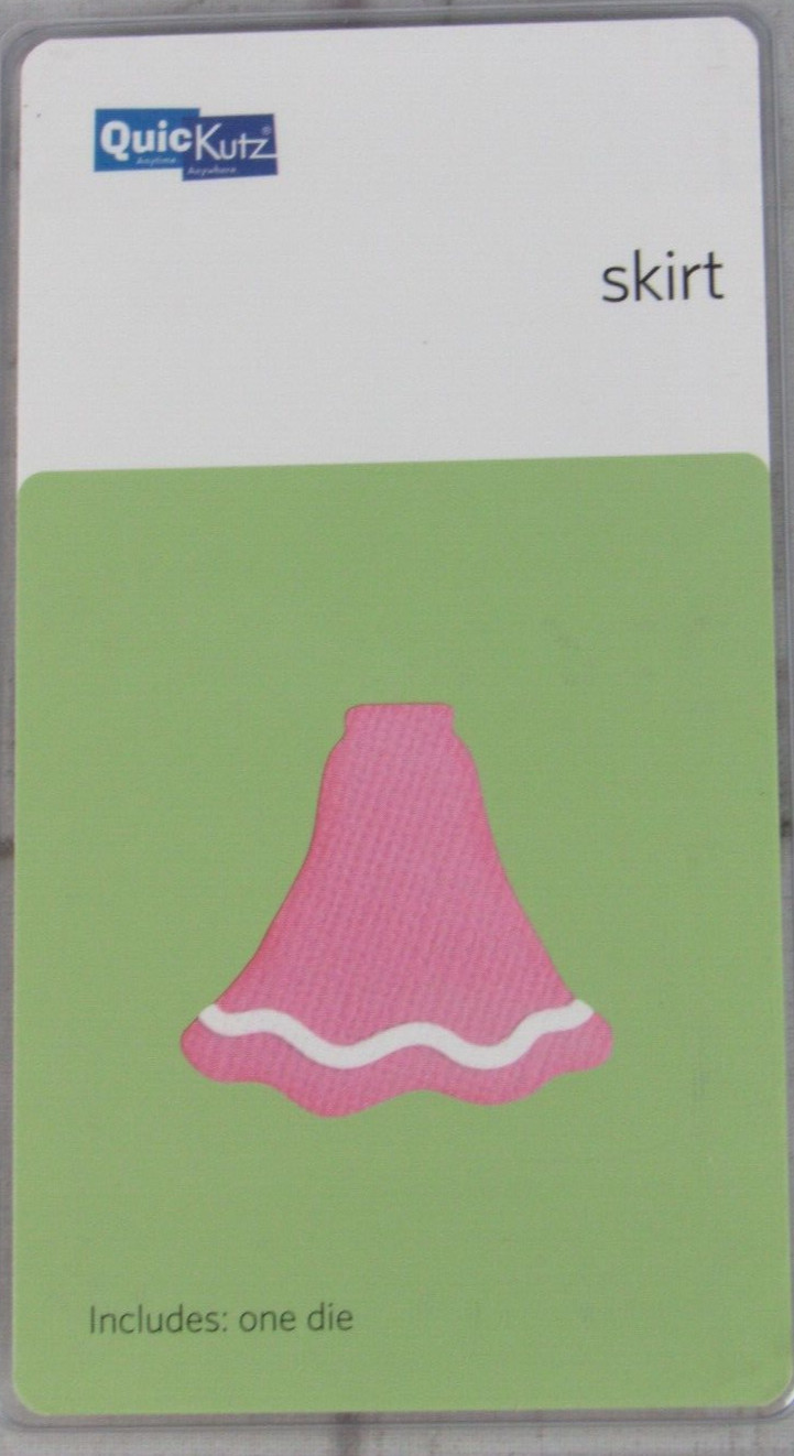QuicKutz Skirt 2x2, 1 Cutting Die Set RS-0711