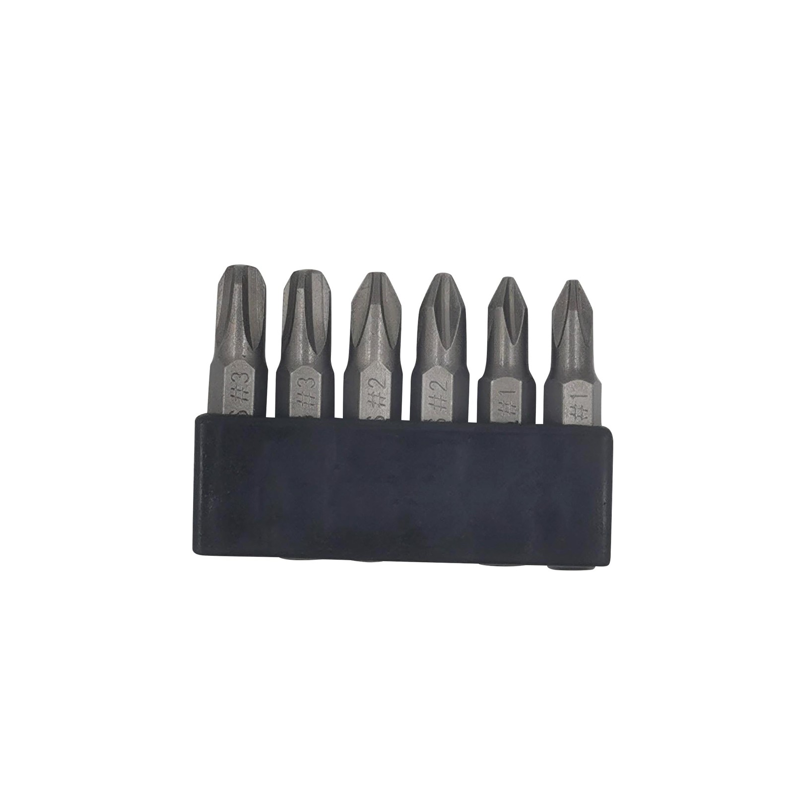 6Pcs 35mm JIS Screwdriver Bit Set with Magnetic Tip, 1/4 Hex Shank, S2 Alloy ...