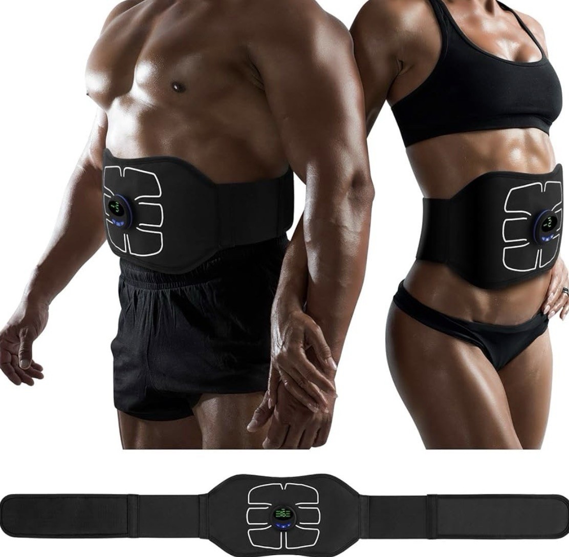 MarCoolTrip MZ ABS Stimulator Ab Machine Abdominal Toning Belt Workout Portable