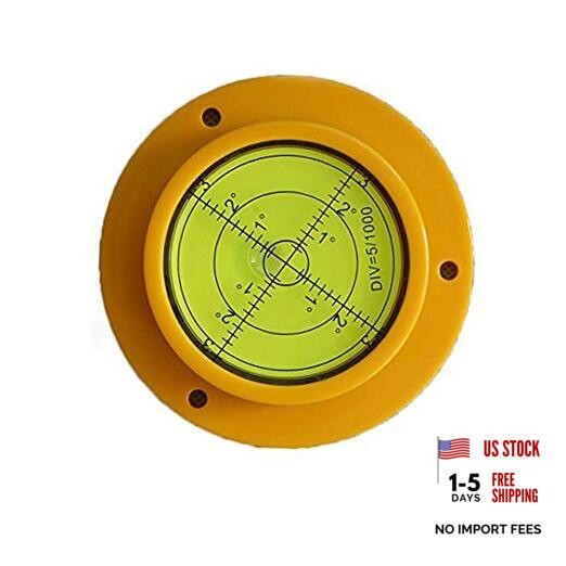 Big Bullseye Bubble Spirit Level Circular Round Spirit Leveler with 90mm