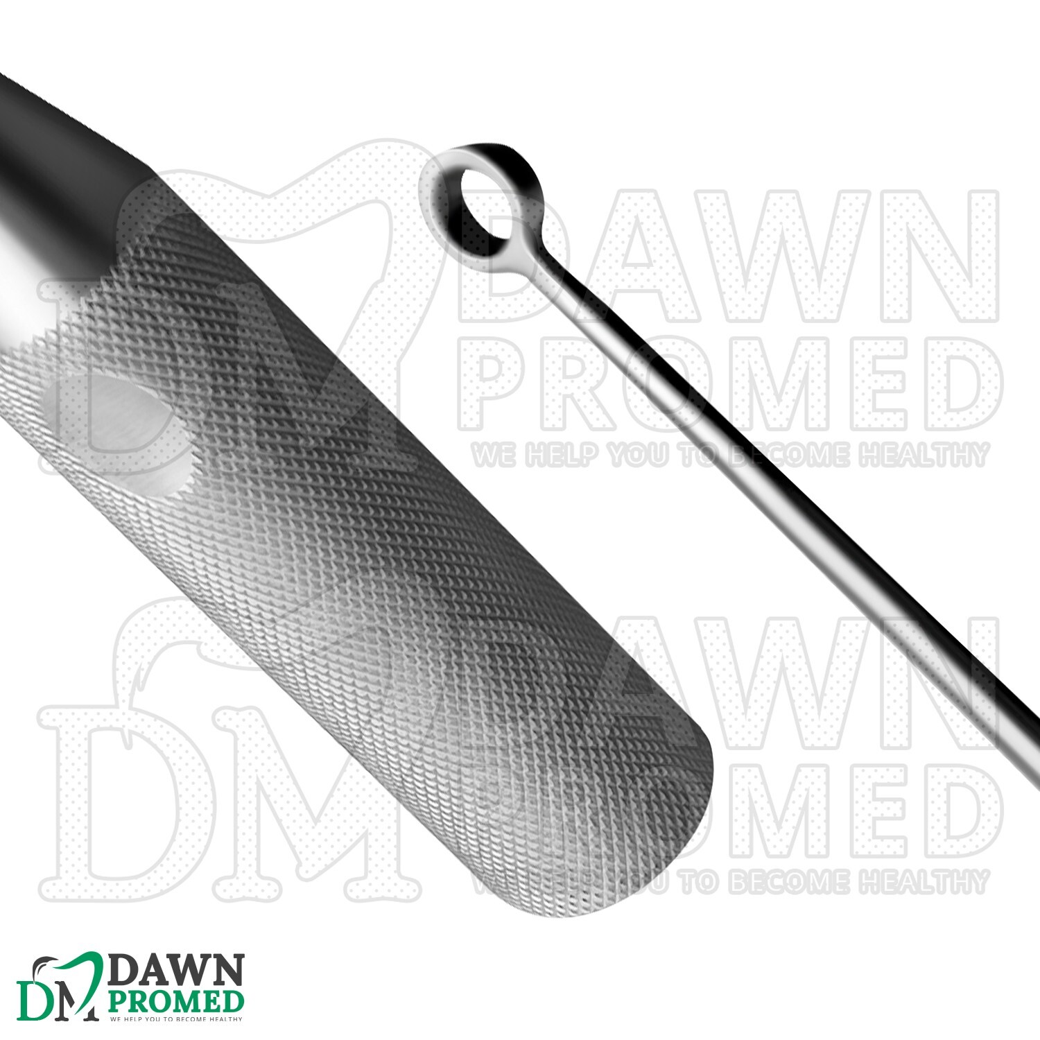 Cone Ring Curette 9″ Straight 6mm Size #2 Orthopedic Instruments German Grade