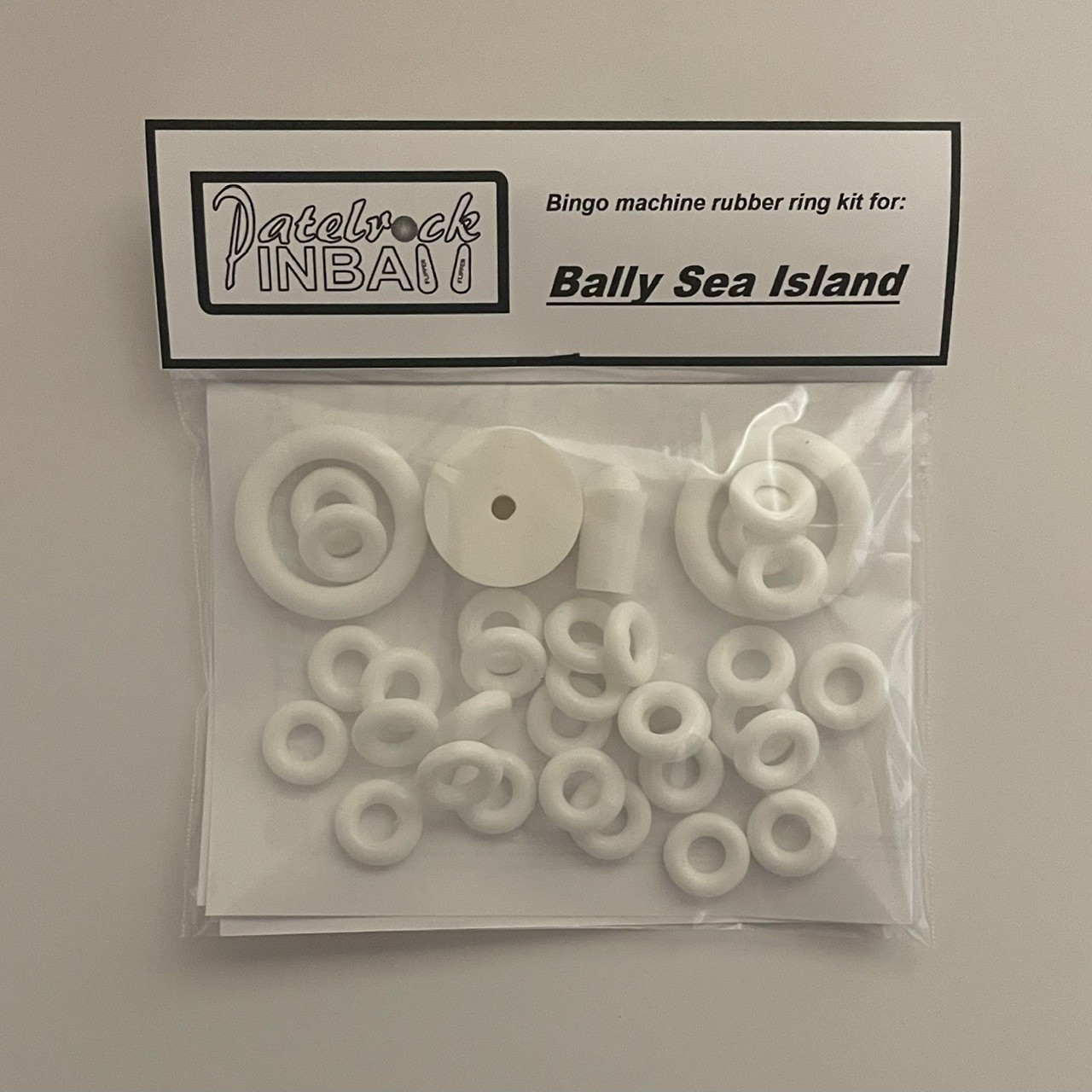 1959 Bally Sea Island Pinball / Bingo Machine Rubber Ring Kit