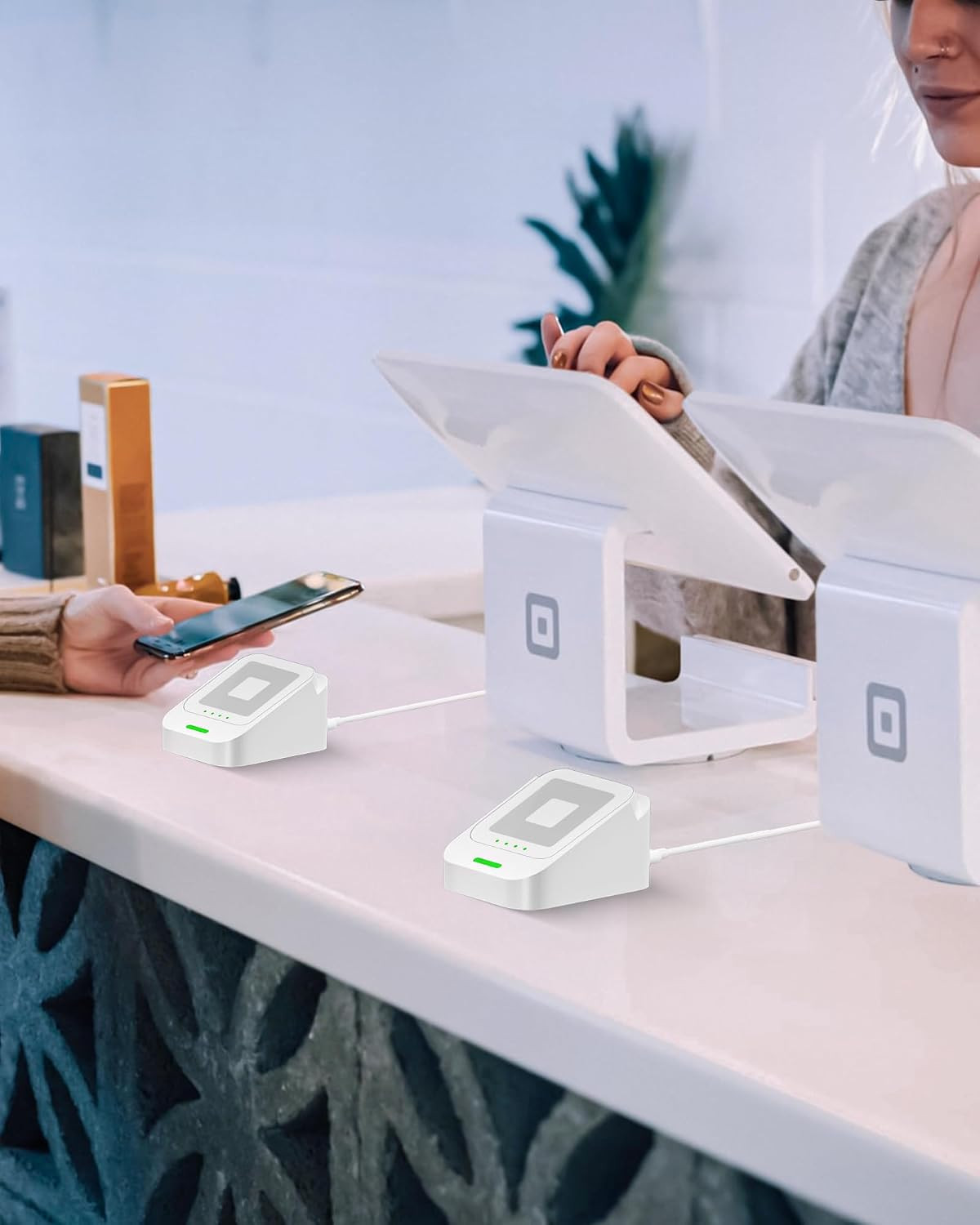 2Nd-Gen Square Card Reader Stand for Square Reader Dock 2Nd Generation