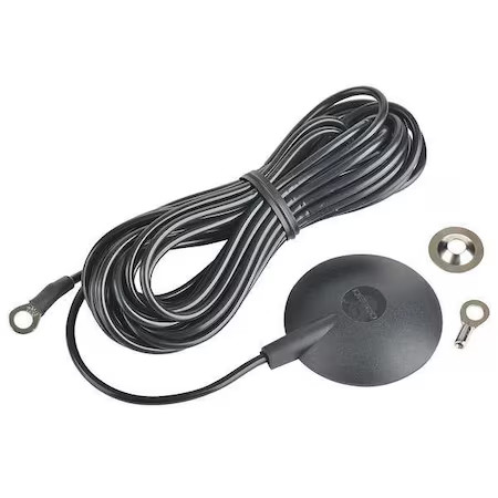 Desco 09813 Grounding Cord, 10Mm Stud, 15 Ft L