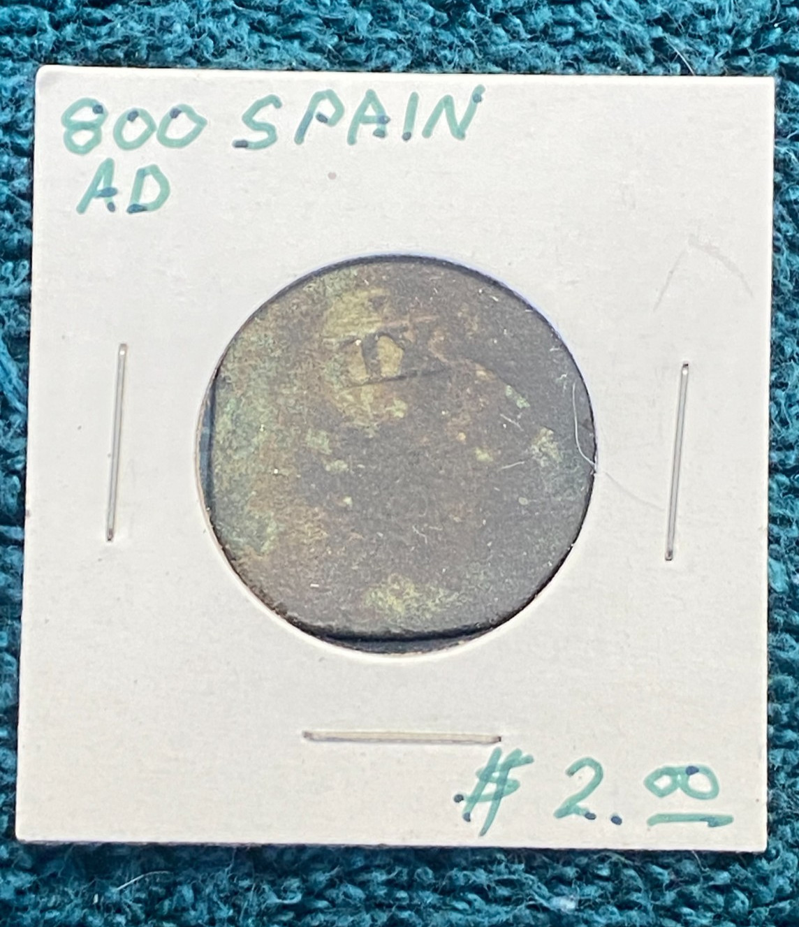 STORAGE UNIT FIND Coin 800 AD Spain