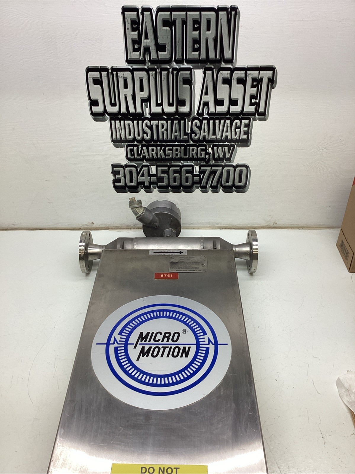 Micro Motion Mass Flow Sensor 1” DS100S128