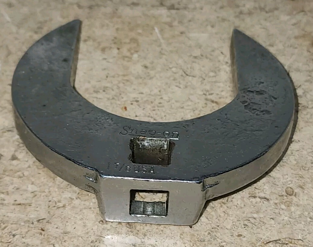 Snap-On USA 3/8" Drive SAE 1-7/8" Open-End Crowfoot Wrench