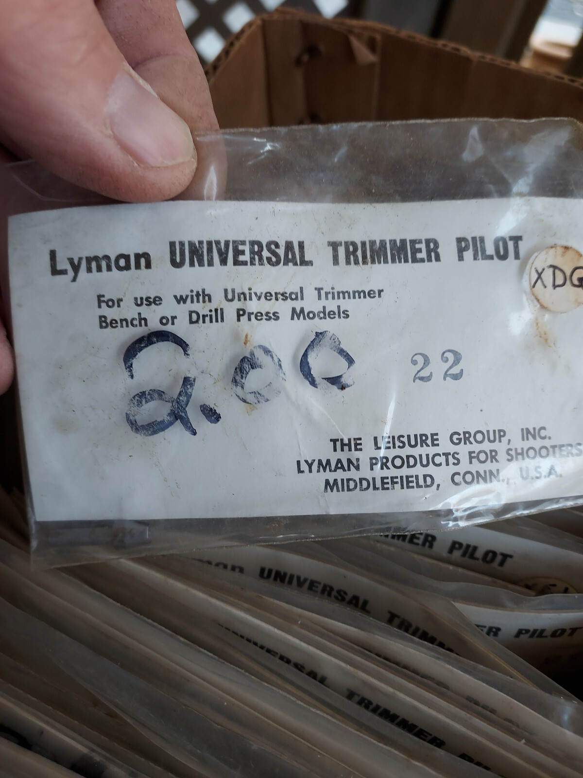 LYMAN Universal trimmer Pilot 22