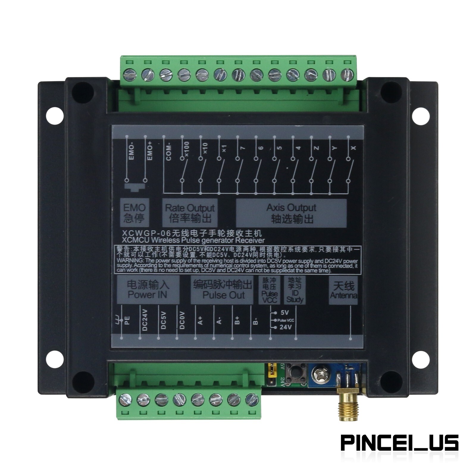 XC Wireless Pulse Generator Handle Unit CNC XCMPG Wireless Pulse Generator pe66