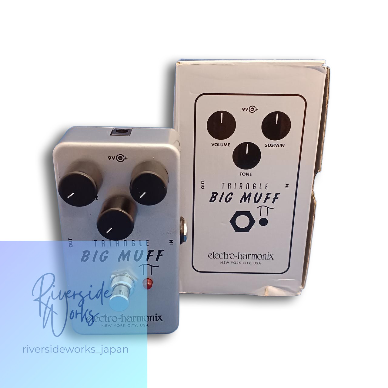 ELECTRO-HARMONIX Effects Pedal TRIANGLE BIG MUFF