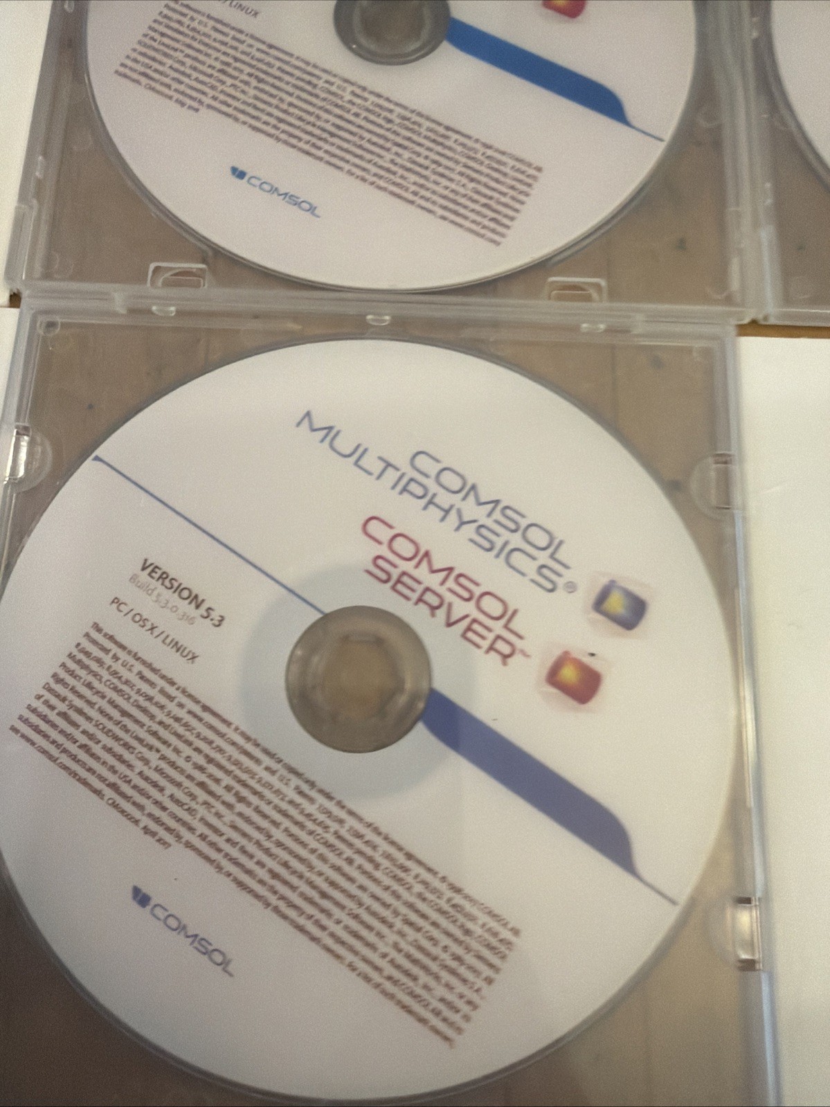 Lot Of 9 Comsol Multiphysics Comsol Server Software Discs See Pics