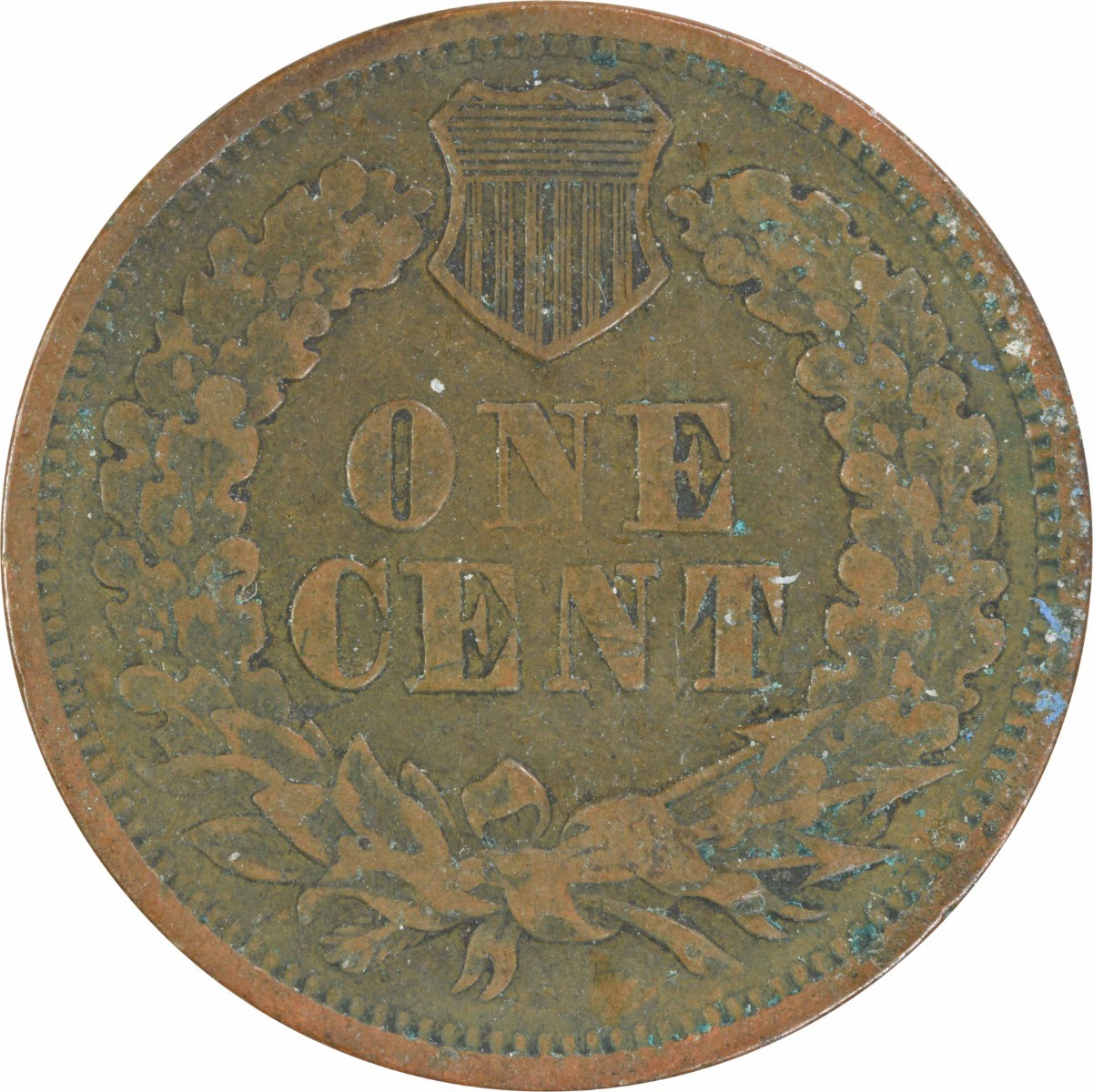 1868 Indian Cent F Uncertified #121