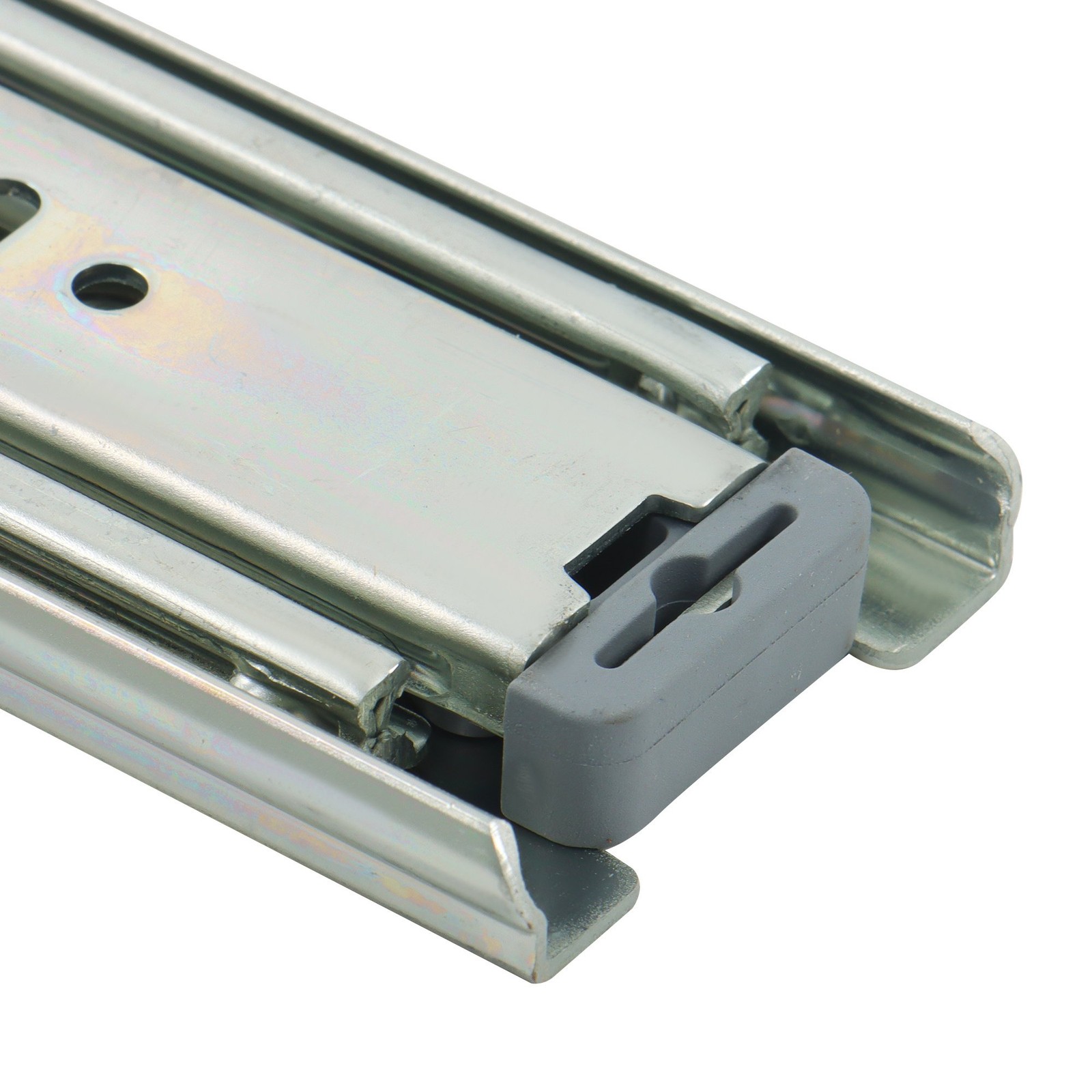 16" Heavy Duty Locking Drawer Slides, 150lb Load, Side Mount Ball Bearing