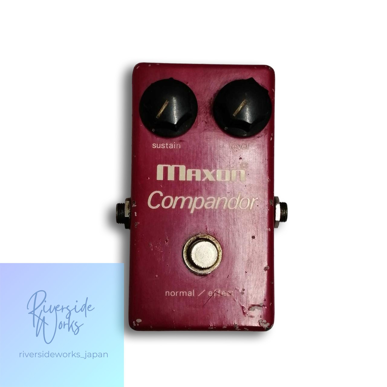 MAXON COMPANDOR Effect Pedal for Guitar Dynamics Control JP