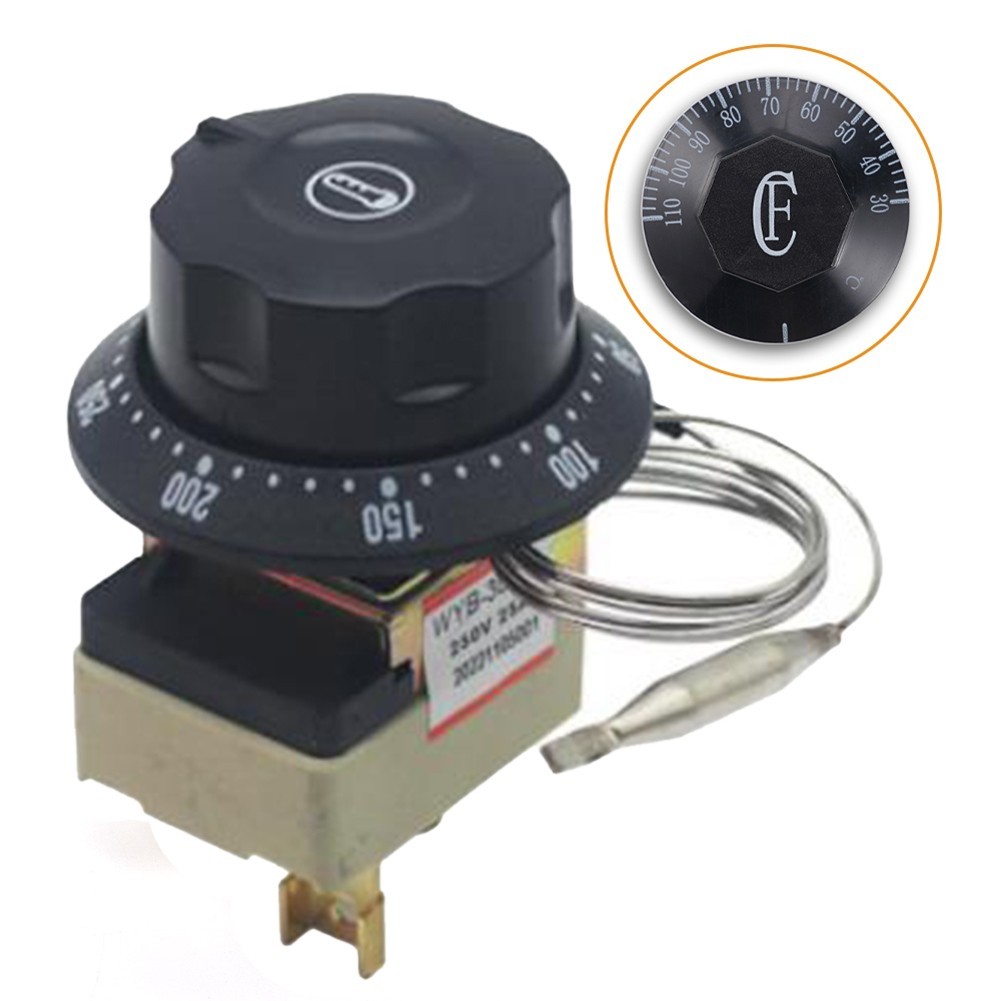 250V 16A Rotary Thermostat for Precise Cooking and Industrial Applications