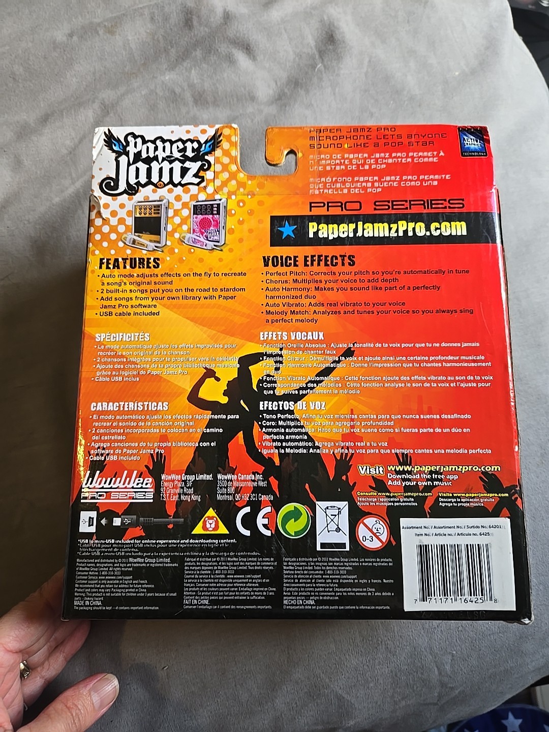 Paper Jamz Microphone And Effects Amp