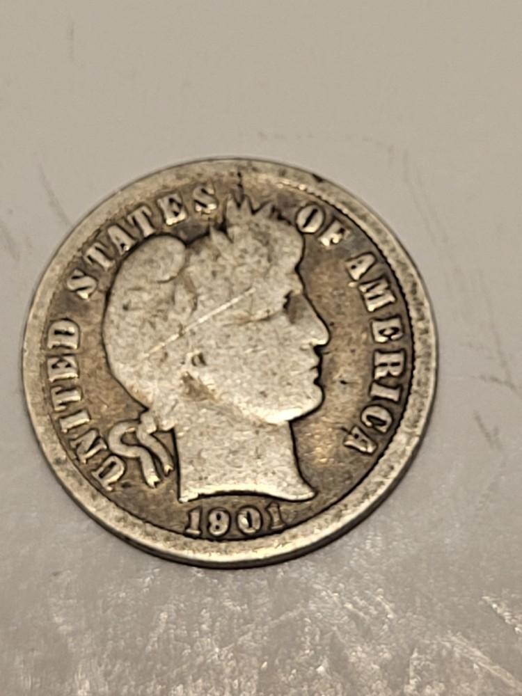 1901 O Barber Dime  CHEAP !!!