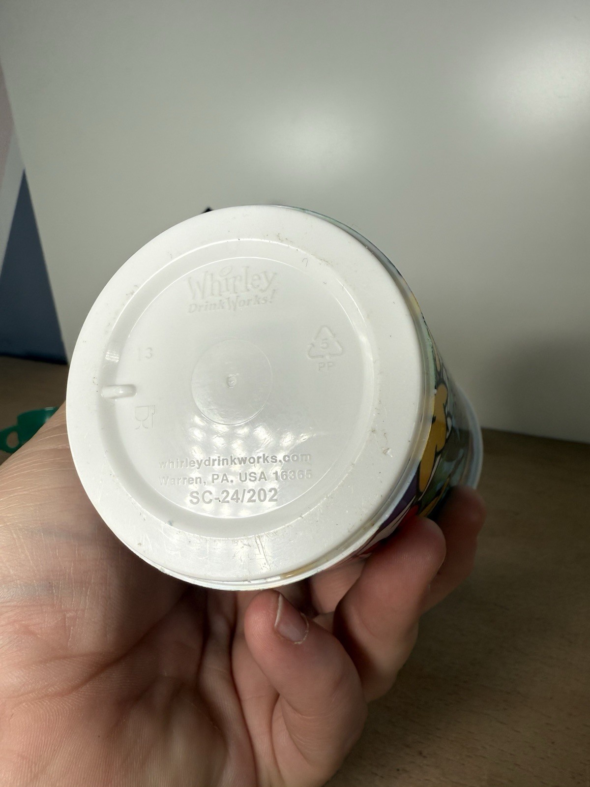 Disney World 50th Anniversary Drinks Cup Whirley
