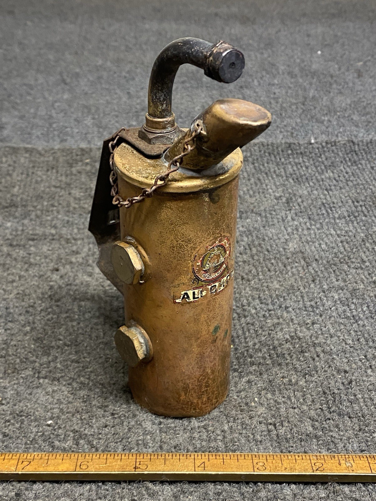 Vintage The Lenk Mfg. Co.  Alcohol Brass Torch