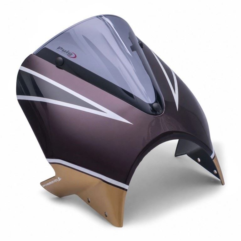 Pyramid Metallic Red/Gold (Candytone Red) Fly Screen Kawasaki Z 900 RS 2026