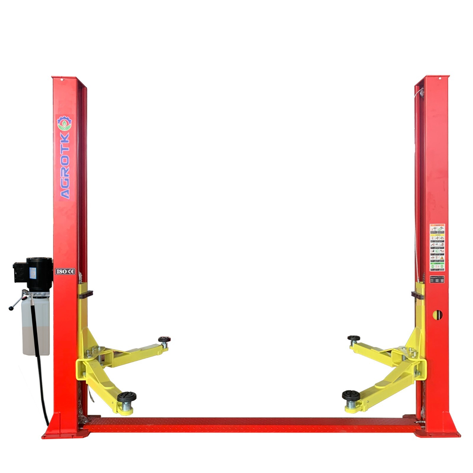Agrotk 2 Post Lift Car Lift Hoist Equipment 10000LBS Capacity 220V Heavy-Duty