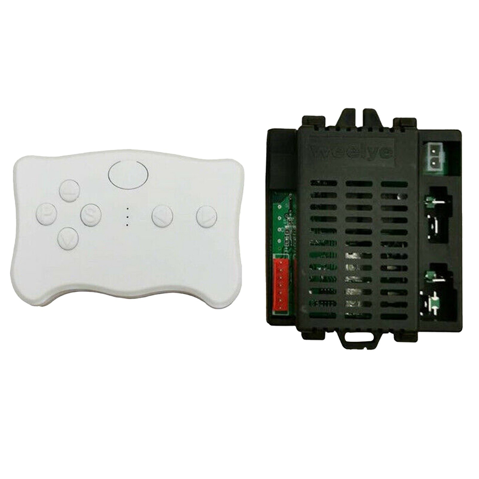 WEELYE RX23 12V 2.4G Bluetooth Remote Control and Receiver for Kids Ride On Toys
