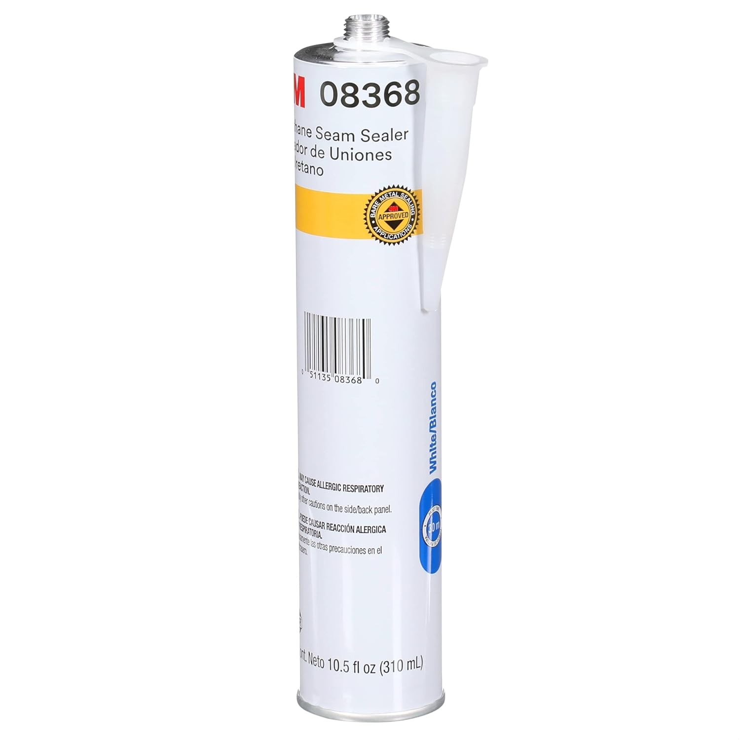 6 Pcs 3M Urethane Seam Sealer, 08368, White Color, High Solids