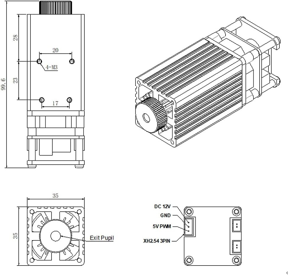 Class 4 Laser Head - Wide Material Compatibility