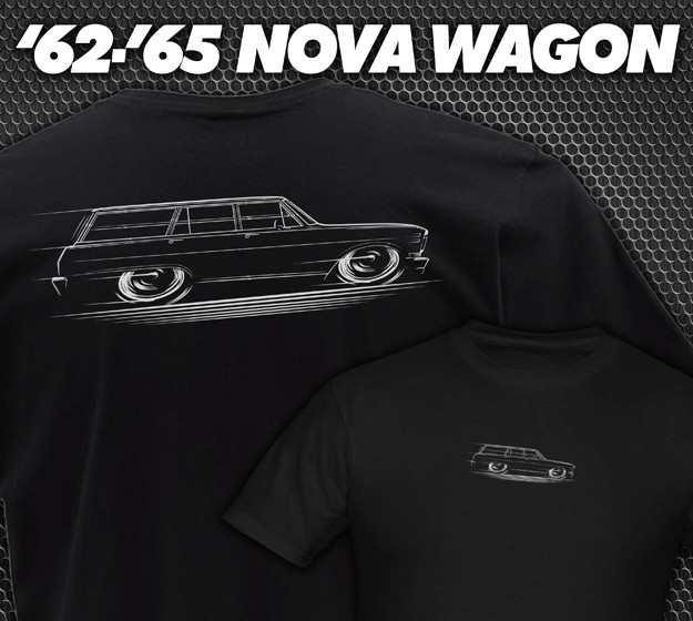 T-Shirt '62-'65 Chevy Nova Wagon Chevrolet SS II First Gen 1962 1963 1964 1965