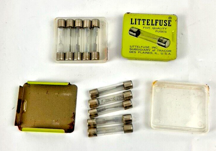 AGC 15 LITTELFUSE Quality Glass Tube Fuse 15 AMP Fast Acting ; LOT of 10 Fuses