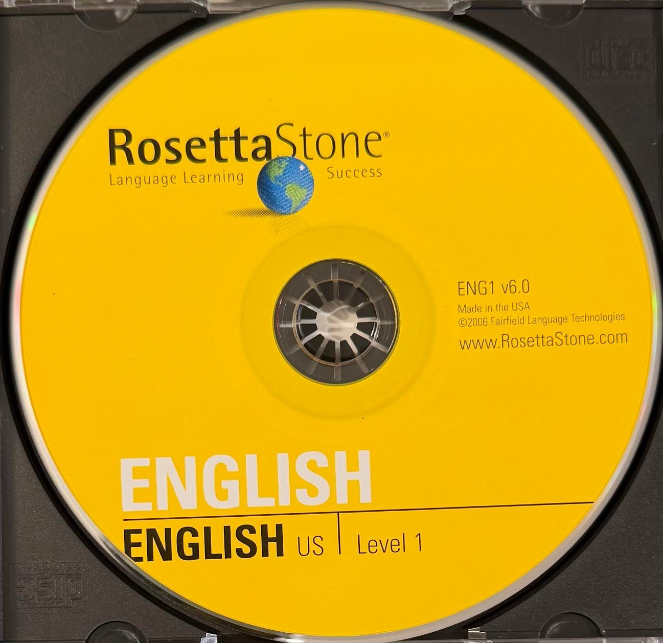 Rosetta Stone: English US, Level 1 (CD-ROM, Language Learning Success, 2006)